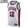 Dres Chicago Bulls Ayo Dosunmu 12 Nike 2022-23 City Edition Bijela Swingman - Dječji